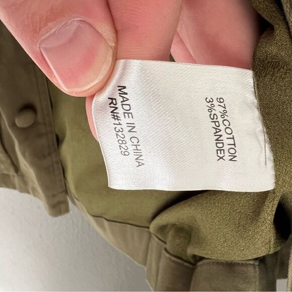 *missing two buttons* Revolve x SuperDown Trista Belted Jacket in Olive | Size S - Picture 10 of 12